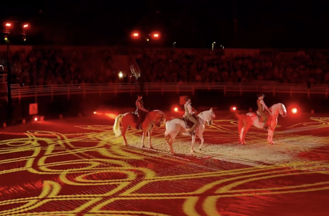 Vidéo spectacle équestre