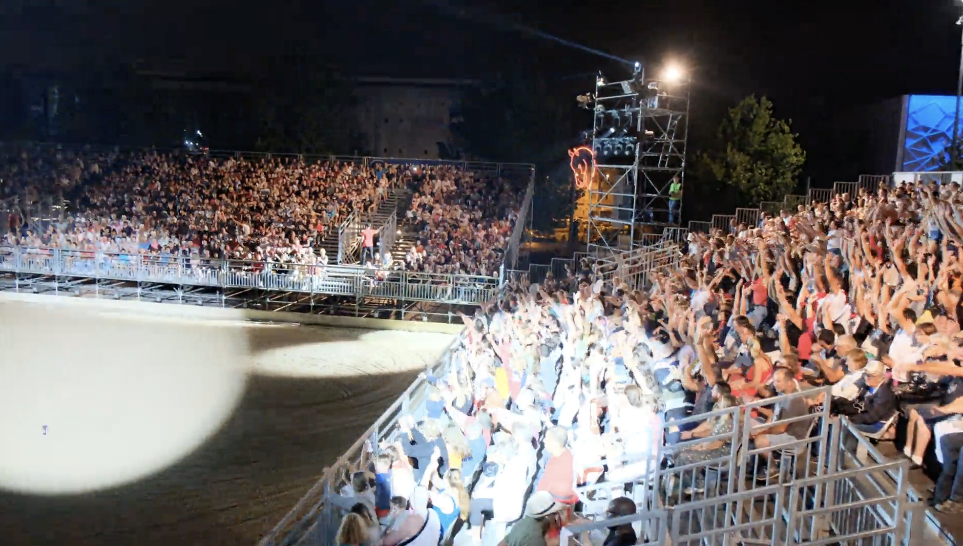 Vidéo spectacle équestre